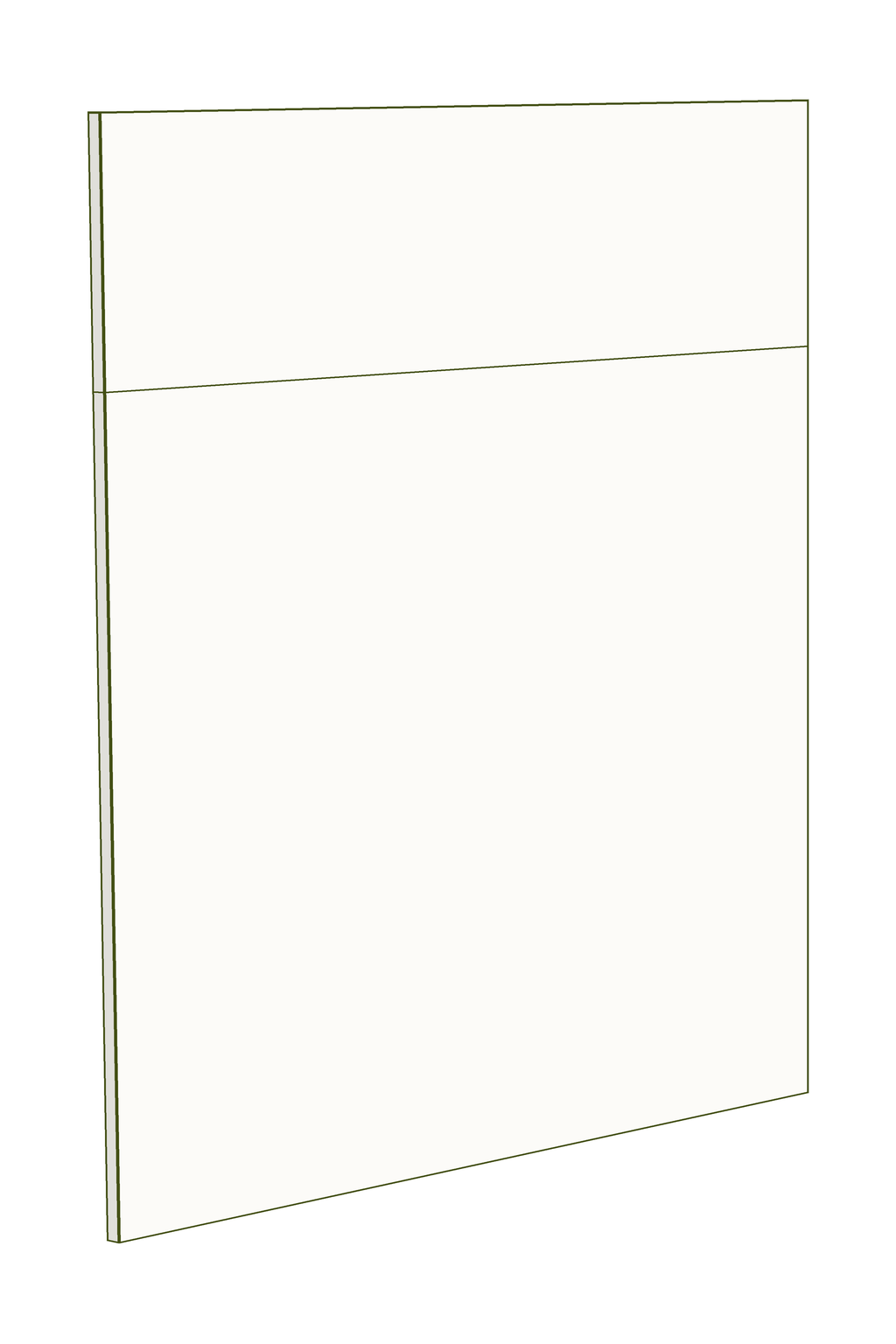 1 Door/1 Drawer Panel 450mm