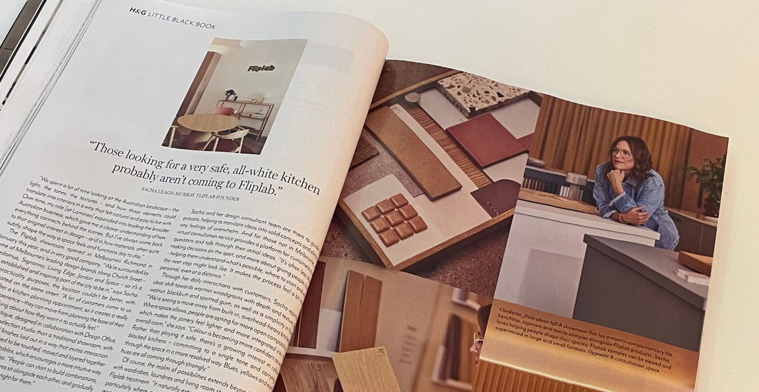 Fliplab as featured in Australian House and Garden