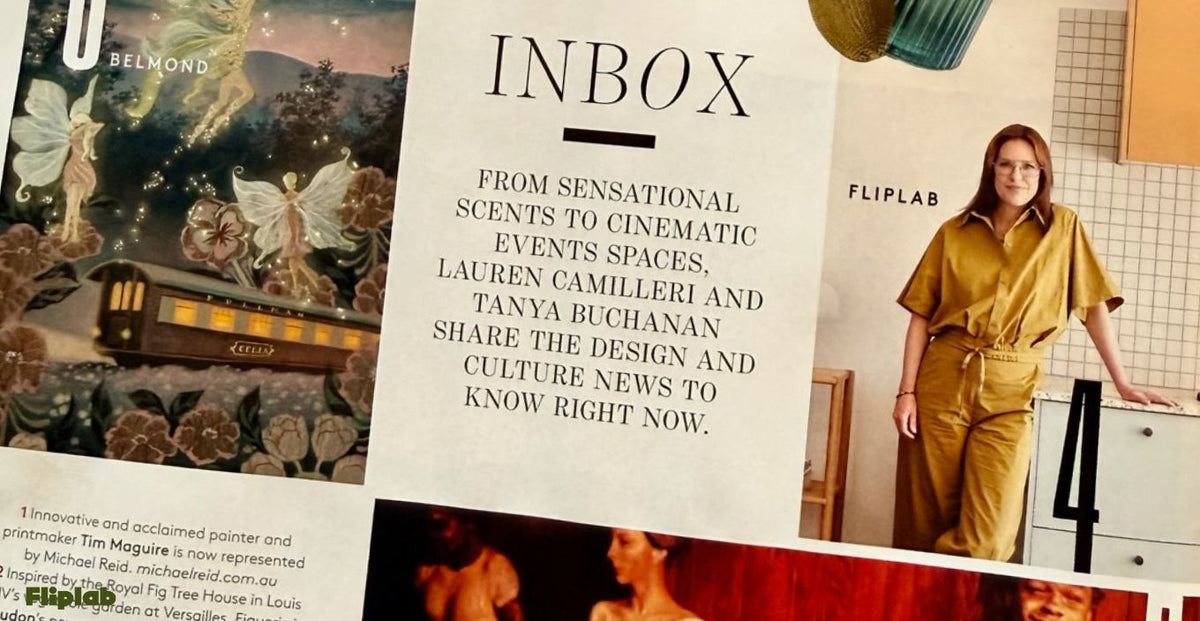 Fliplab as featured in Belle Magazine