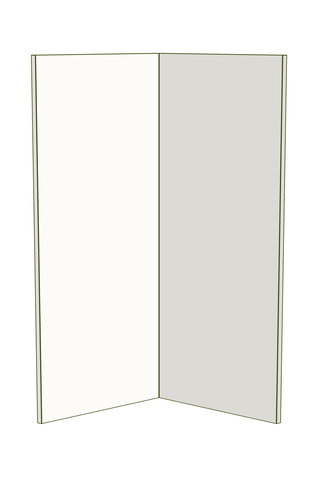 Medium Pantry Doors 900mm (2 pack)