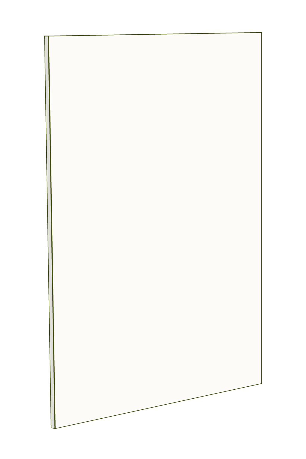 Medium Rangehood Cabinet Doors 600mm (2 pack)