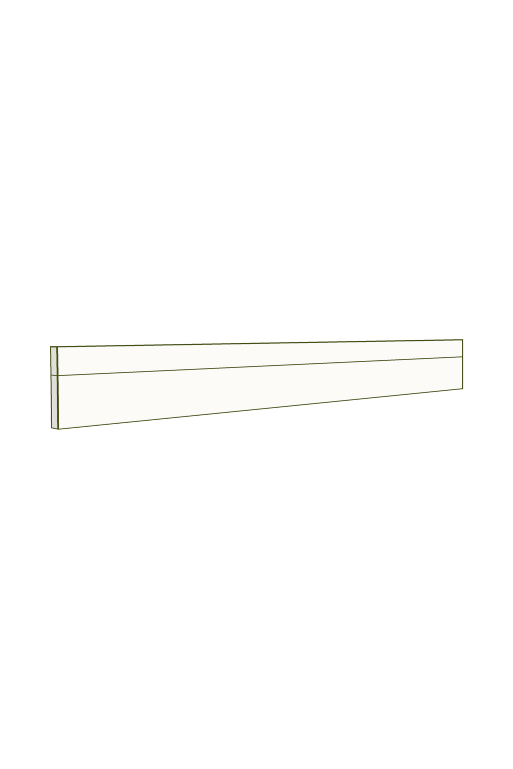 Oven Front Panels 600mm (2 pack)