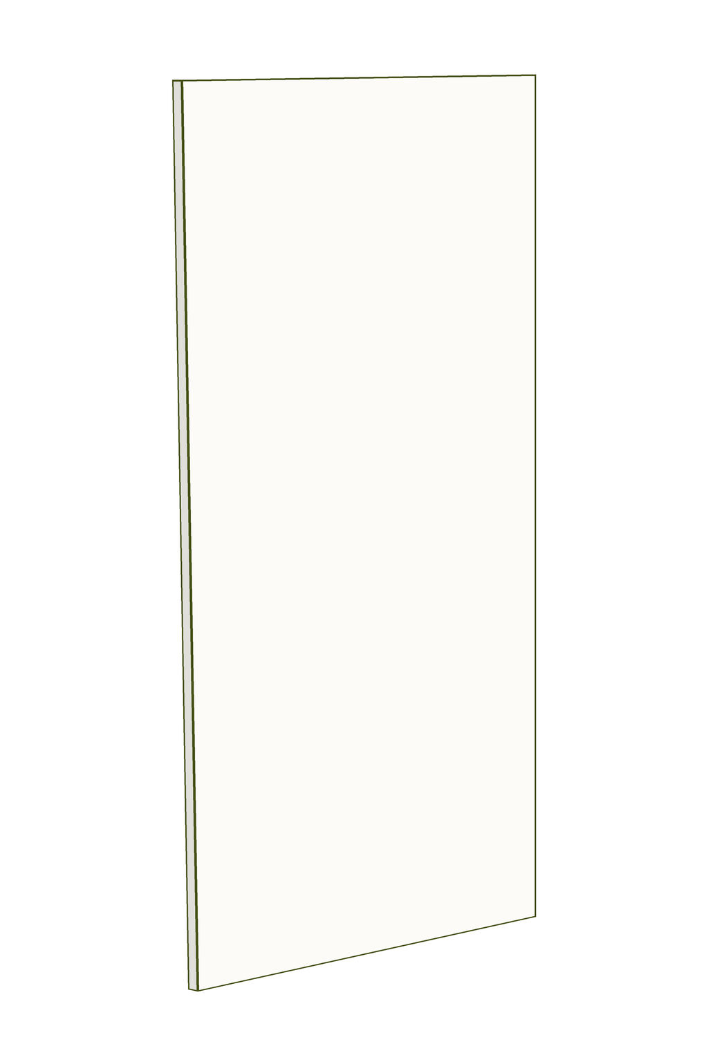 Panel 40w x 103h Handle Free (single sided)