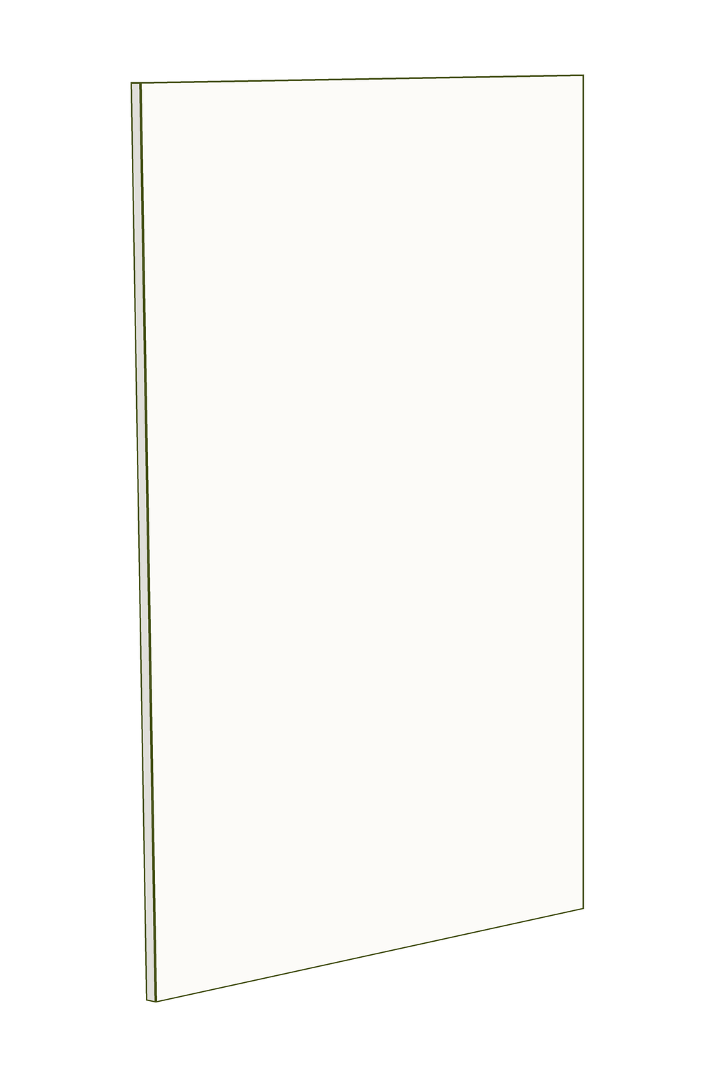 Panel 40w x 83h Handle Free (double sided)