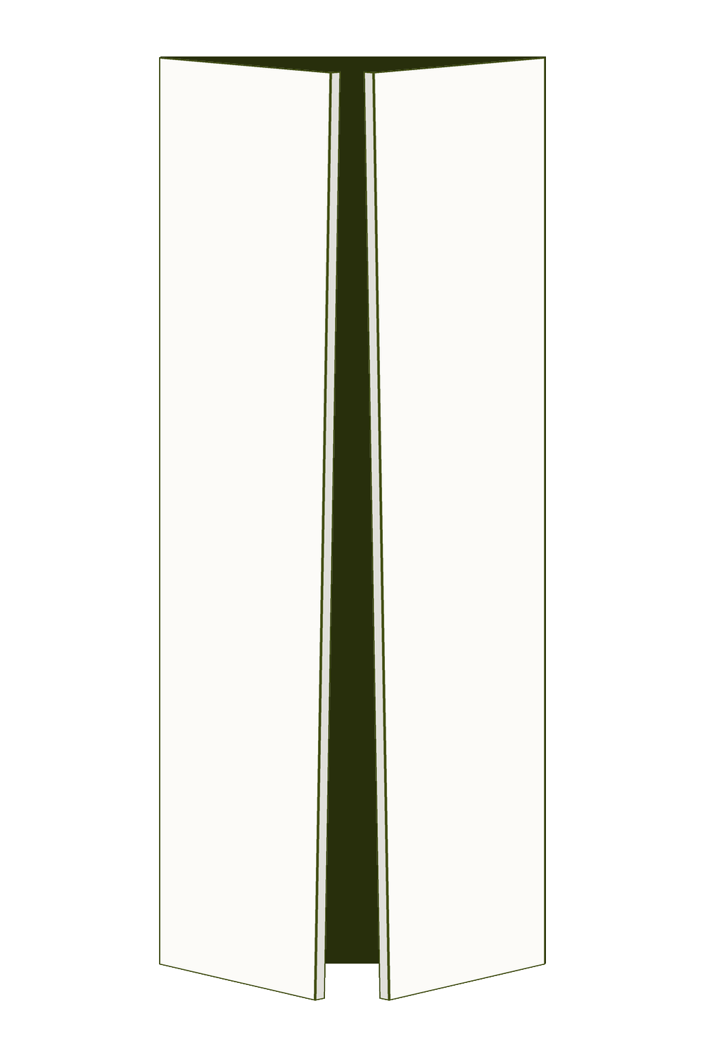 Wardrobe Door 37w x 201h (2 pack)